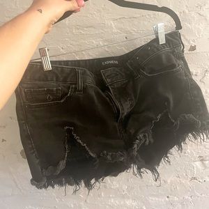 Express shorts, black, size 12